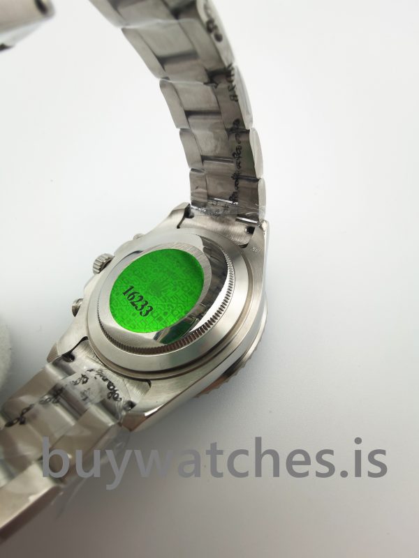 Rolex Yacht-Master 116680 Reloj automático para hombre de acero negro de 44 mm