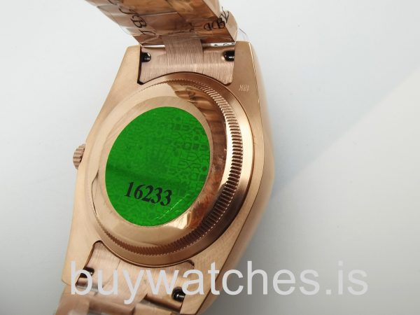 Rolex Datejust 4467 Reloj Automático Unisex 36 Mm Oro Rosa 18k