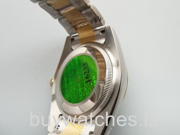 Rolex Datejust 126303 Reloj automático de acero inoxidable negro de 41 mm