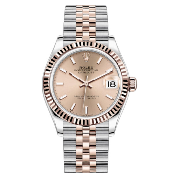 Rolex Datejust 278271 Women 31mm Reloj automático de acero en oro rosa
