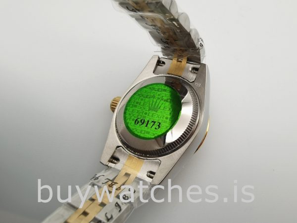 Rolex Datejust 179173 Ladies 26mm Reloj automático de acero dorado
