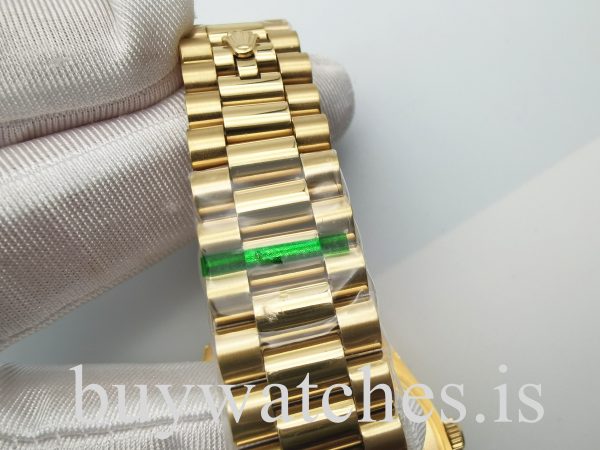 Rolex Day-Date 228238 Reloj de acero automático unisex dorado de 40 mm