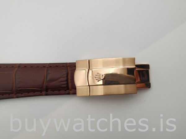 Rolex Sky-Dweller 326135 White 42mm Reloj automático color marrón sólido