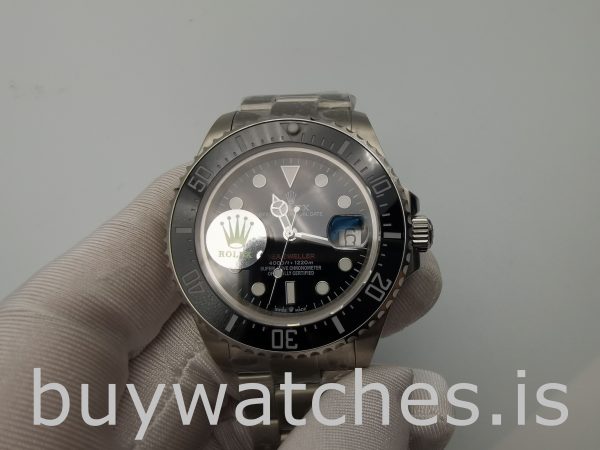 Rolex Sea-Dweller 126600 Black Steel Round 43mm Reloj automático suizo