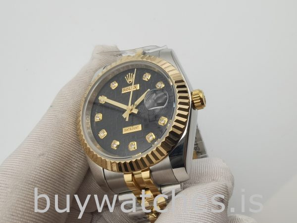 Rolex Datejust 116233 Reloj unisex de 36 mm en oro amarillo de 18 k