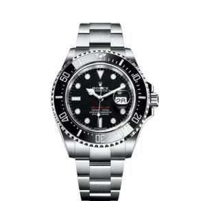 Rolex Sea-Dweller 126600 Black Steel Round 43mm Reloj automático suizo