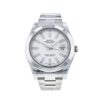 Rolex Datejust 116300 Reloj de acero para hombre con esfera blanca de 41 mm