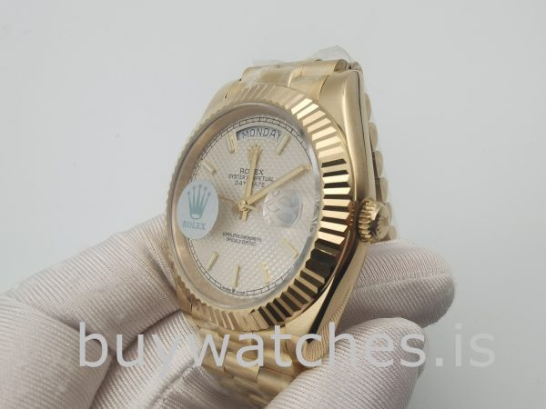 Rolex Day-Date 228238 Zafiro 40mm Reloj de oro amarillo