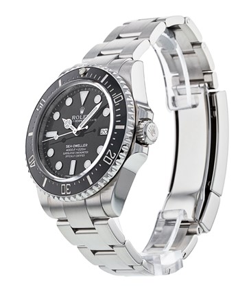 Rolex Sea-Dweller 116600 Reloj para hombre con esfera negra de acero de 40 mm