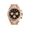 Rolex Daytona 116505 Reloj redondo de oro rosa para hombre de 40 mm